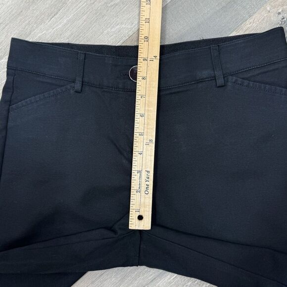 Counterparts Petite Flat Front Stretch Bermuda Walking Shorts Black 4P - Picture 10 of 12